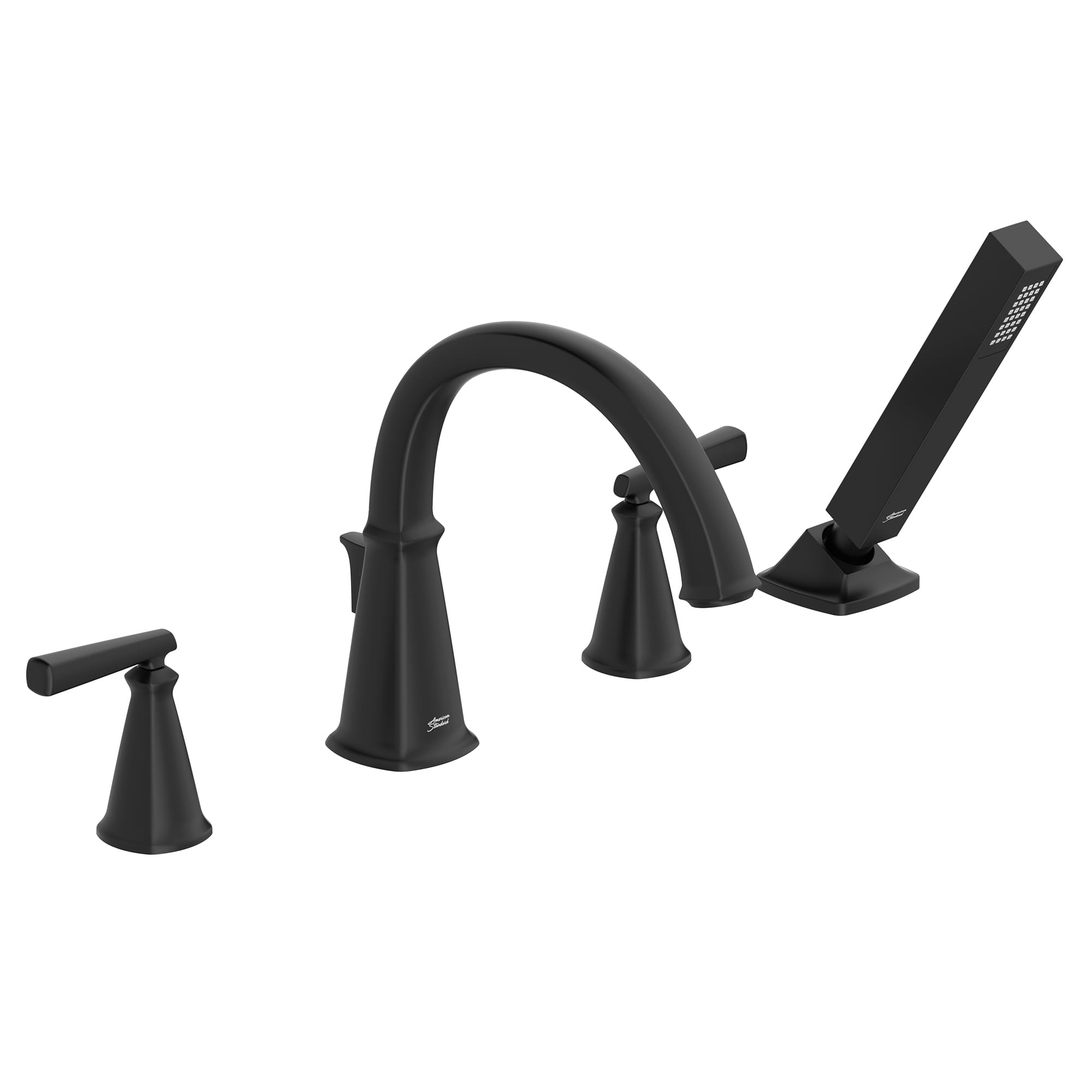 Edgemere® Bathtub Faucet With Lever Handles and Personal Shower for Flash® Rough-In Valve